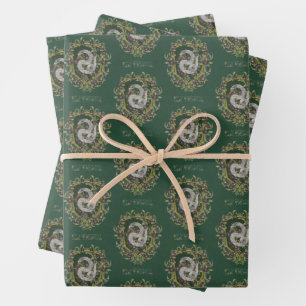 HARRY POTTER™   SLYTHERIN™ Crest Wrapping Paper Sheet
