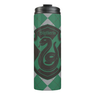 Harry Potter   Slytherin House Pride Crest Thermal Tumbler