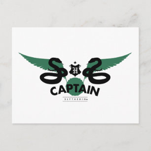 Harry Potter   SLYTHERIN™ House Quidditch Captain Postcard