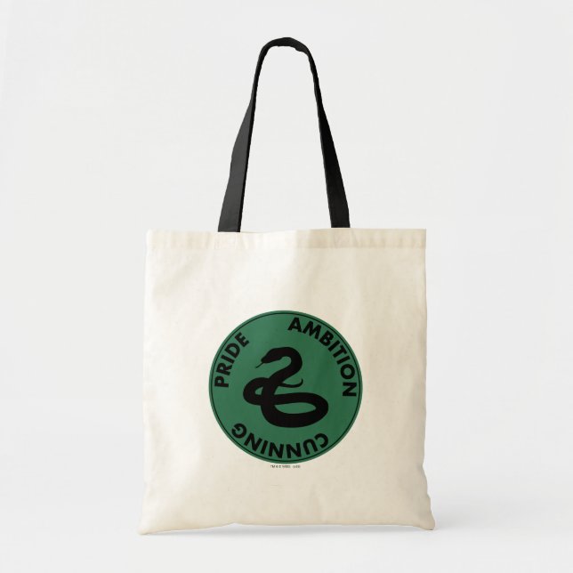 Harry Potter | SLYTHERIN™ House Traits Graphic Tote Bag (Front)
