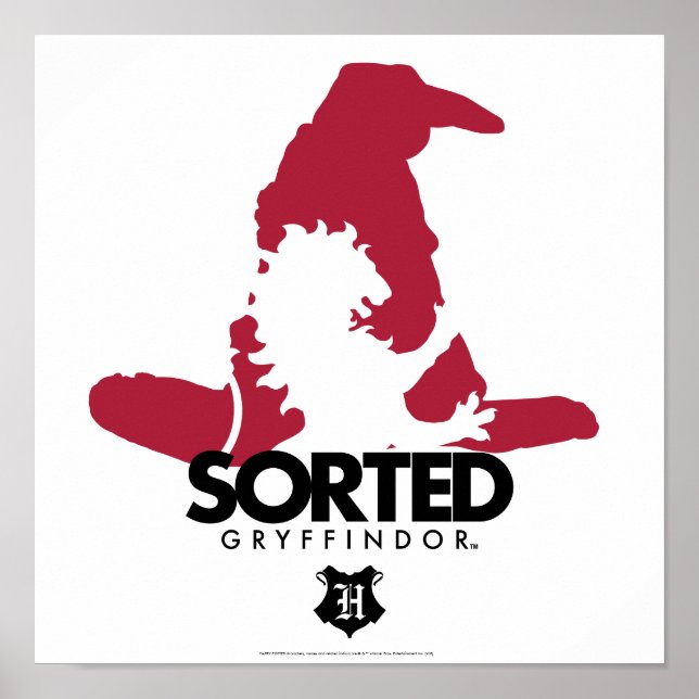 Harry Potter | Sorted Into GRYFFINDOR™ House Poster (Front)