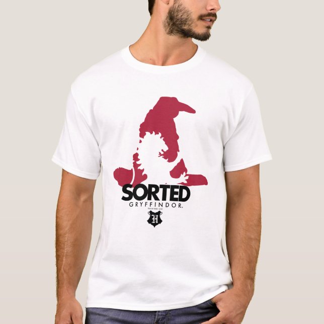 Harry Potter | Sorted Into GRYFFINDOR™ House T-Shirt (Front)