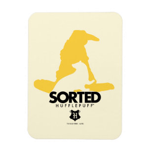 Harry Potter   Sorted Into HUFFLEPUFF™ House Magnet
