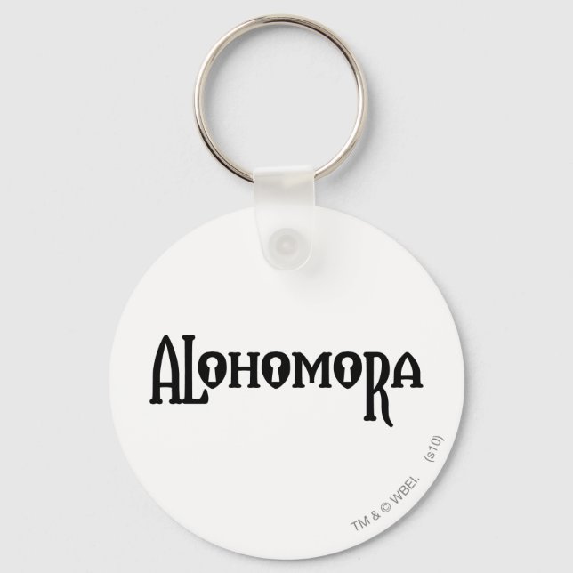 Harry Potter Spell | Alohomora Key Ring (Front)