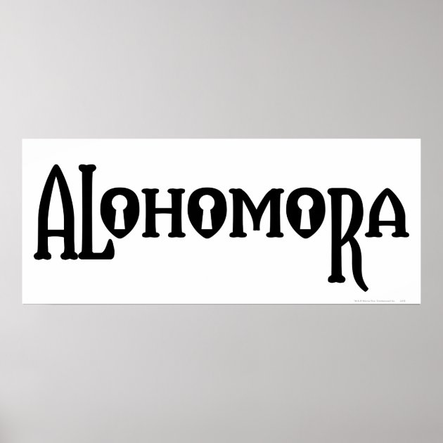 Harry Potter Spell Alohomora Poster Zazzle   Harry Potter Spell Alohomora Poster R8ad8c85d0e1845eb97d53462ab3ed7d9 Aieyt 8byvr 630 