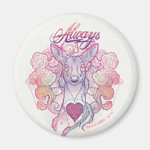 Harry Potter Spell   "Always" Doe Patronus Magnet