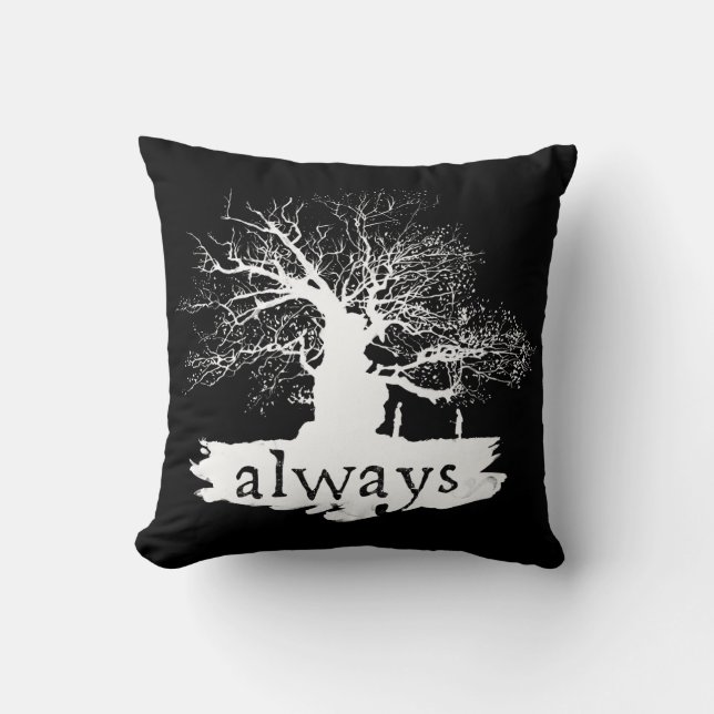 Harry Potter Spell | Always Quote Silhouette Cushion (Front)