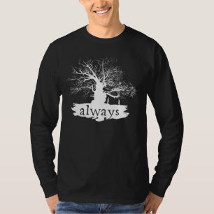 Harry Potter Spell Always Quote Silhouette T-Shirt