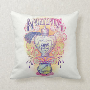 Harry Potter Spell Amortentia Love Potion Bottle Cushion