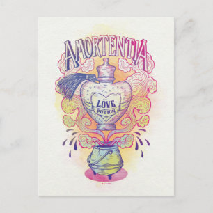 Harry Potter Spell   Amortentia Love Potion Bottle Postcard