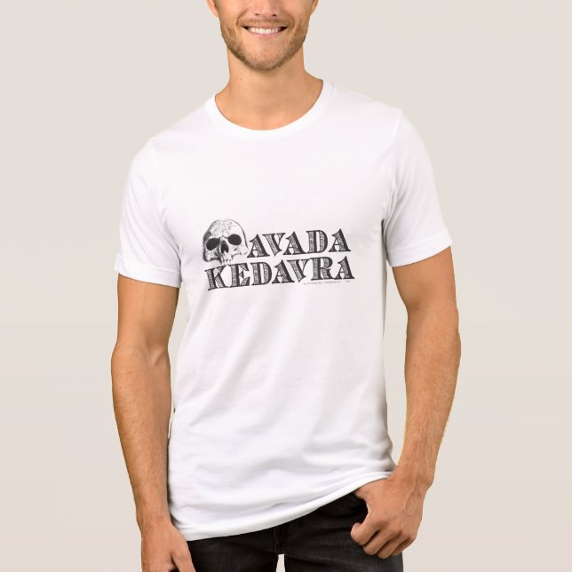 Harry Potter Spell | Avada Kedavra Tri-Blend Shirt (Front)