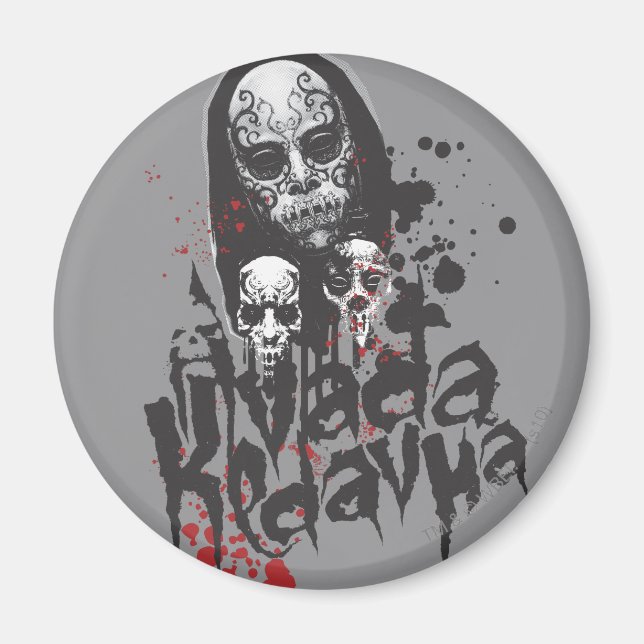 Harry Potter Spell | Death Eater Avada Kedavra Magnet (Front)