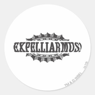 Harry Potter Spell   Expelliarmus! Classic Round Sticker