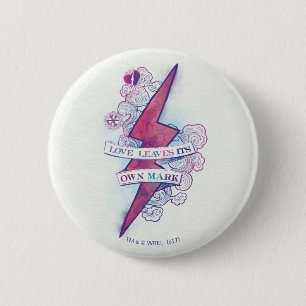 Harry Potter Spell   Love Leaves Its Own Mark 6 Cm Round Badge