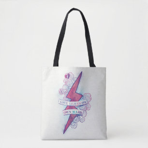 Harry Potter Spell   Love Leaves Its Own Mark Tote Bag