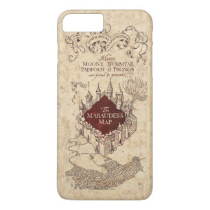 Harry Potter Spell   Marauder's Map iPhone 8 Plus/7 Plus Case