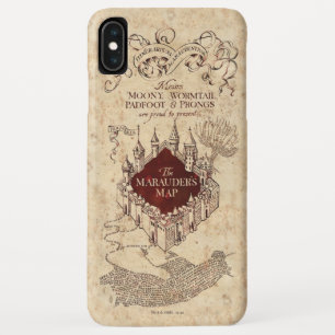 Harry Potter Spell   Marauder's Map iPhone XS Max Case