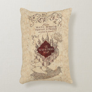 Harry Potter Spell Marauder's Map Decorative Cushion