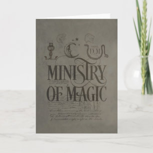 Harry Potter Spell MINISTRY OF MAGIC Card