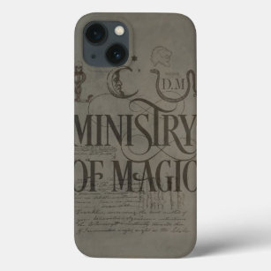 Harry Potter Spell   MINISTRY OF MAGIC iPhone 13 Case