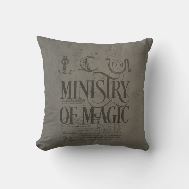 Harry Potter Spell | MINISTRY OF MAGIC Cushion (Front)