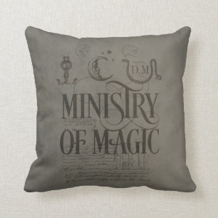 Harry Potter Spell   MINISTRY OF MAGIC Cushion