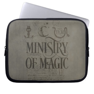 Harry Potter Spell MINISTRY OF MAGIC Laptop Sleeve
