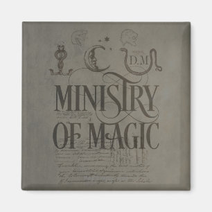 Harry Potter Spell MINISTRY OF MAGIC Magnet