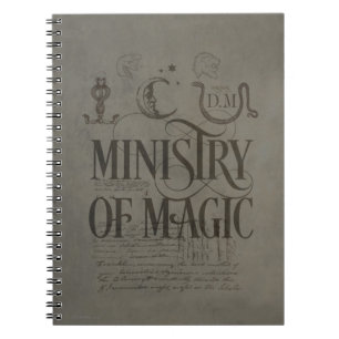 Harry Potter Spell MINISTRY OF MAGIC Notebook