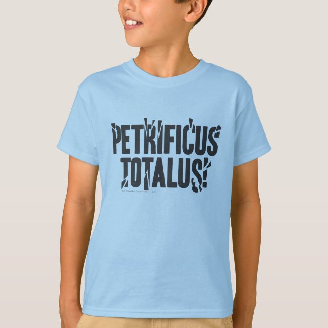 Harry Potter Spell | Petrificus Totalus! T-Shirt (Front)