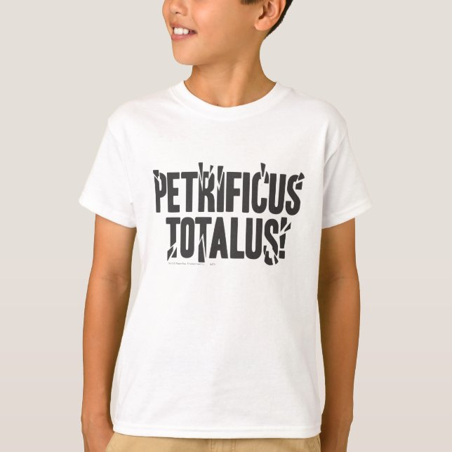 Harry Potter Spell | Petrificus Totalus! T-Shirt (Front)