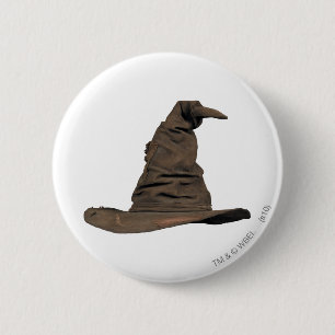 Harry Potter Spell Sorting Hat 6 Cm Round Badge