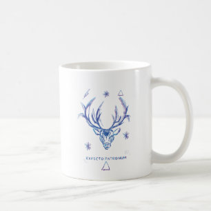 Harry Potter Spell   Stag Patronus Sketch Coffee Mug
