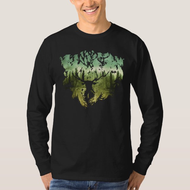 Harry Potter Spell | Stag Patronus T-Shirt (Front)