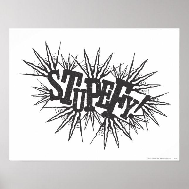 Harry Potter Spell | Stupefy! Poster (Front)