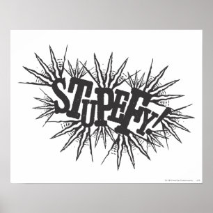 Harry Potter Spell Stupefy! Poster