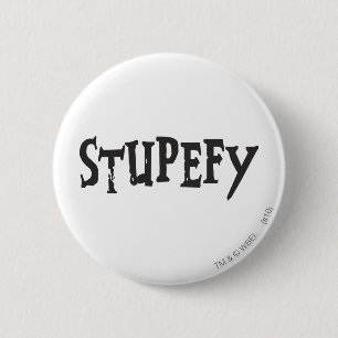 Harry Potter Spell Stupefy Stunning Spell 6 Cm Round Badge