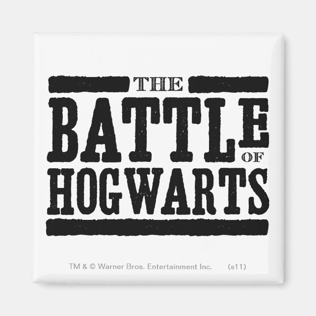 Harry Potter Spell | The Battle of Hogwarts Magnet (Front)