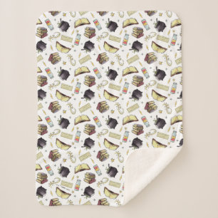 HARRY POTTER™ Spells & Books Pattern Sherpa Blanket