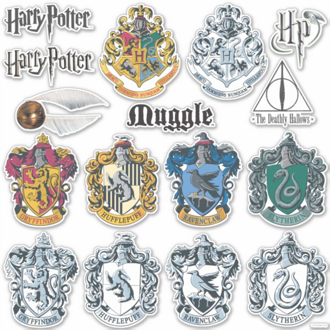 Harry Potter Sticker Set (Front)
