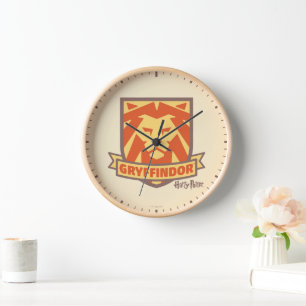 HARRY POTTER™   Summer Magic GRYFFINDOR™ Crest Clock