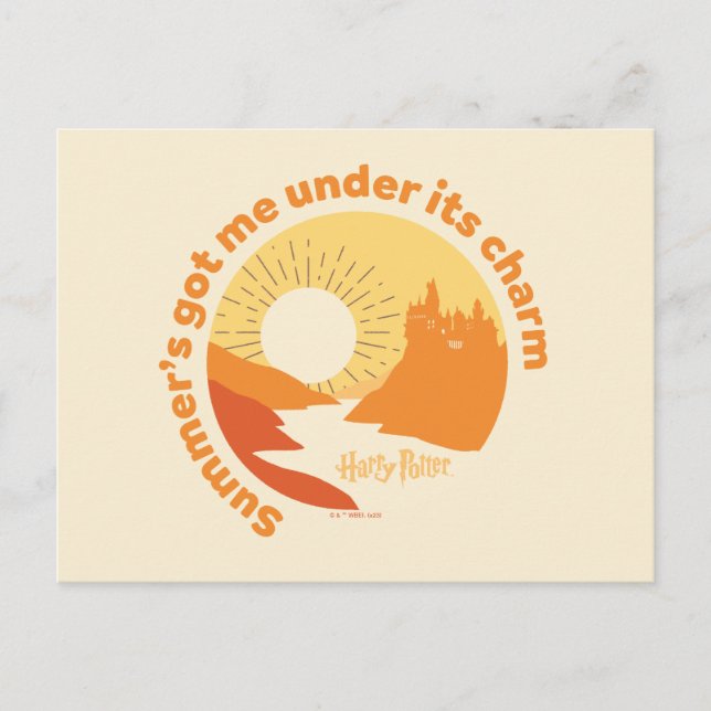 HARRY POTTER™ | Summer Magic HOGWARTS™ Castle Postcard (Front)