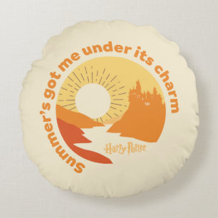 HARRY POTTER™   Summer Magic HOGWARTS™ Castle Round Cushion