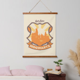 HARRY POTTER™   Summer Magic HOGWARTS™ Crest Hanging Tapestry