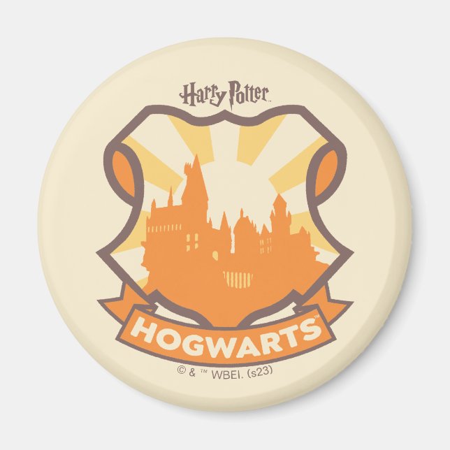HARRY POTTER™ | Summer Magic HOGWARTS™ Crest Magnet (Front)