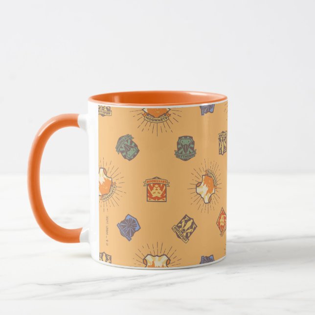 HARRY POTTER™ | Summer Magic HOGWARTS™ Pattern Mug (Left)