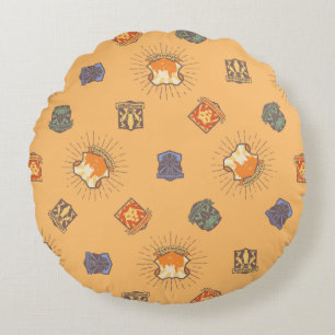HARRY POTTER™   Summer Magic HOGWARTS™ Pattern Round Cushion