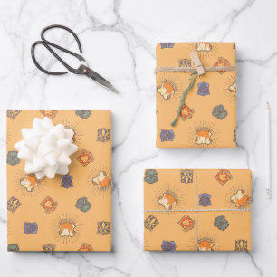 HARRY POTTER™   Summer Magic HOGWARTS™ Pattern Wrapping Paper Sheet