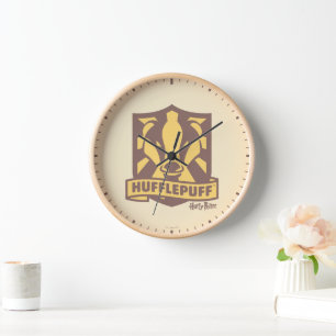 HARRY POTTER™   Summer Magic HUFFLEPUFF™ Crest Clock