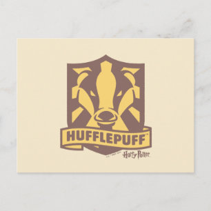 HARRY POTTER™ Summer Magic HUFFLEPUFF™ Crest Postcard